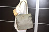 Authentic PRADA Vintage Nylon Tessuto Shoulder Tote Bag Green K4968