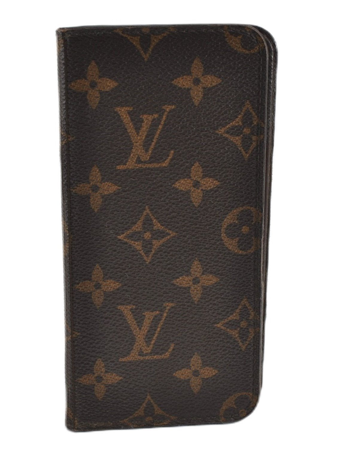 Authentic Louis Vuitton Monogram Folio Iphone 6+ Case M61423 LV K4973