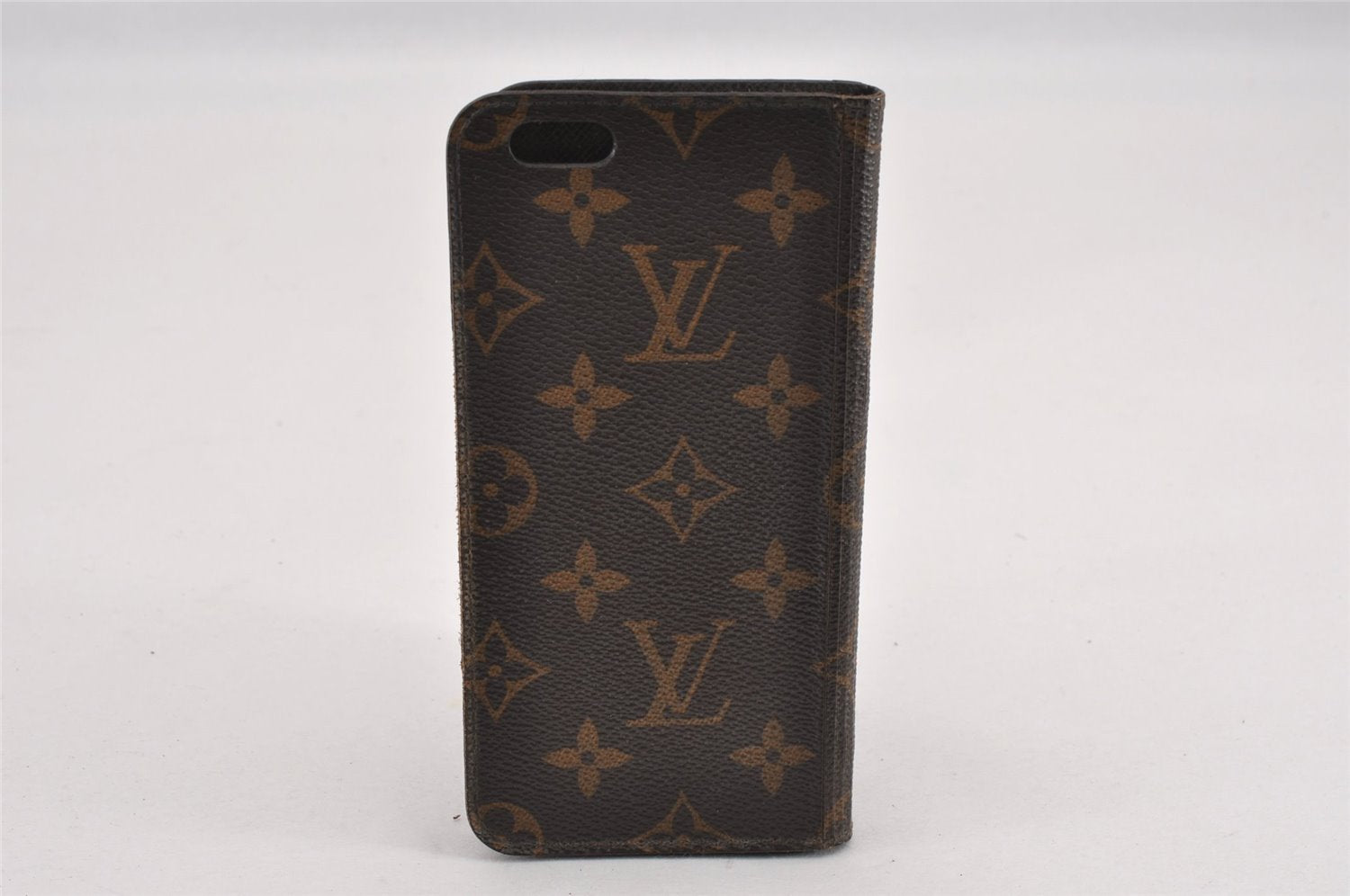 Authentic Louis Vuitton Monogram Folio Iphone 6+ Case M61423 LV K4973