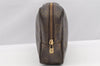 Auth Louis Vuitton Monogram Trousse Toilette 23 Clutch Hand Bag M47524 LV K4983