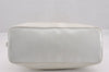 Authentic CELINE Vintage Shoulder Tote Bag Enamel White K4984