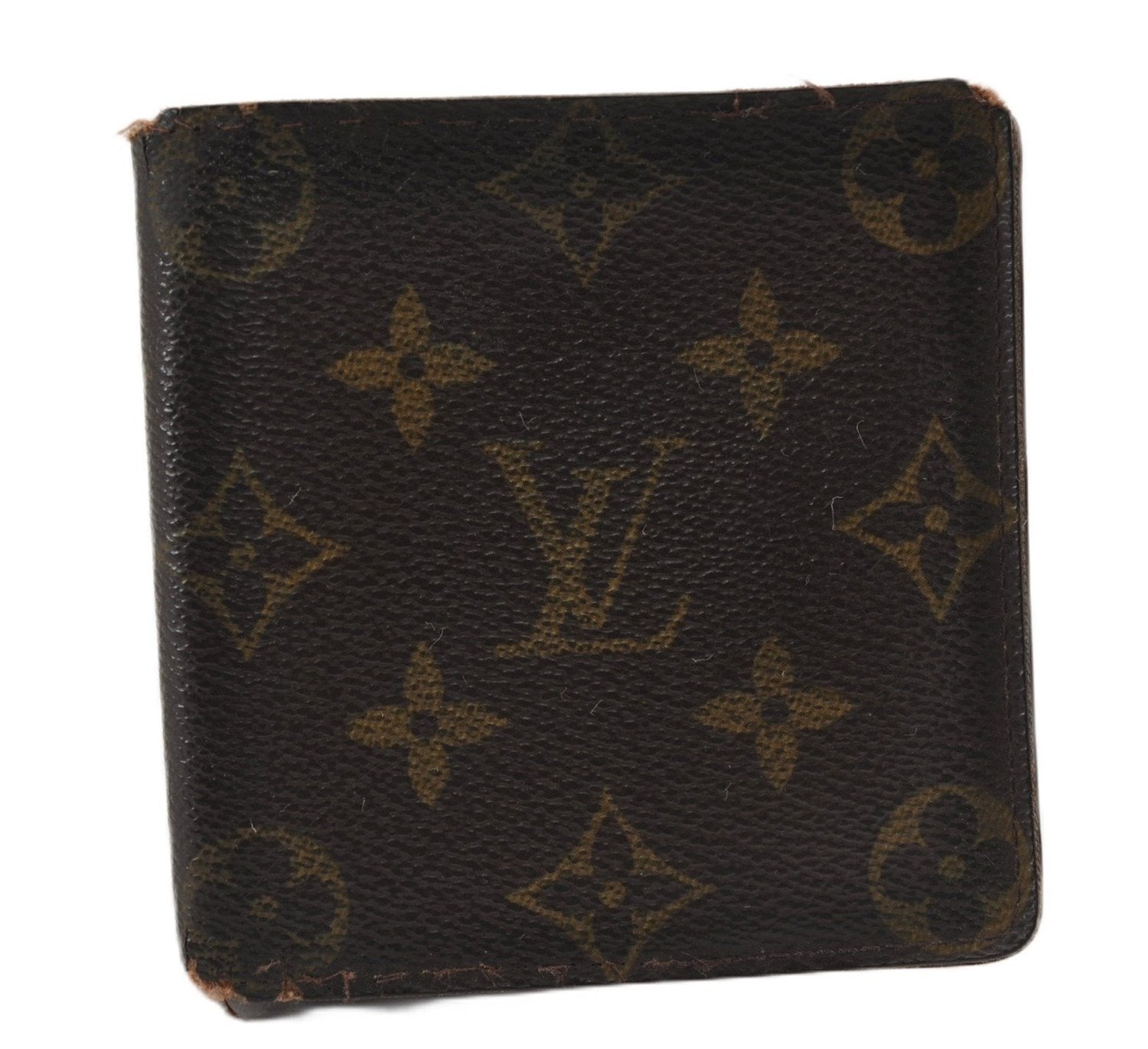 Auth Louis Vuitton Monogram Porte Billet 6 Carte Credit Wallet M60929 LV K4985