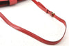 Authentic Louis Vuitton Epi Capucines Shoulder Cross Bag Red M52347 LV K4989