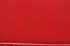 Authentic Louis Vuitton Epi Capucines Shoulder Cross Bag Red M52347 LV K4989