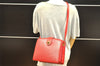 Authentic Louis Vuitton Epi Capucines Shoulder Cross Bag Red M52347 LV K4989