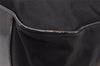 Authentic GUCCI Vintage Bamboo Shoulder Hand Bag Nylon Enamel Black K4990
