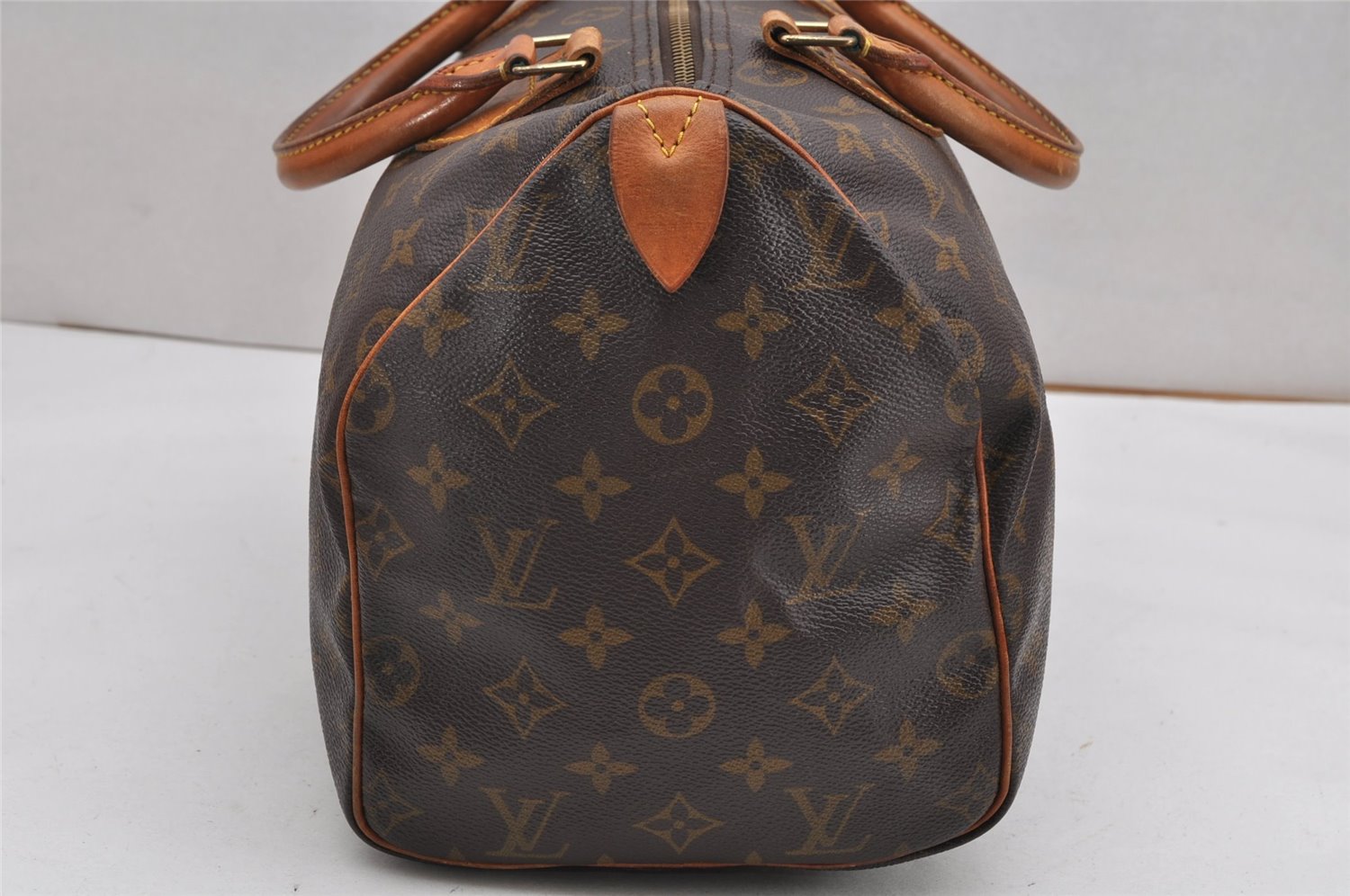 Authentic Louis Vuitton Monogram Speedy 30 Hand Boston Bag M41526 LV Junk K4992