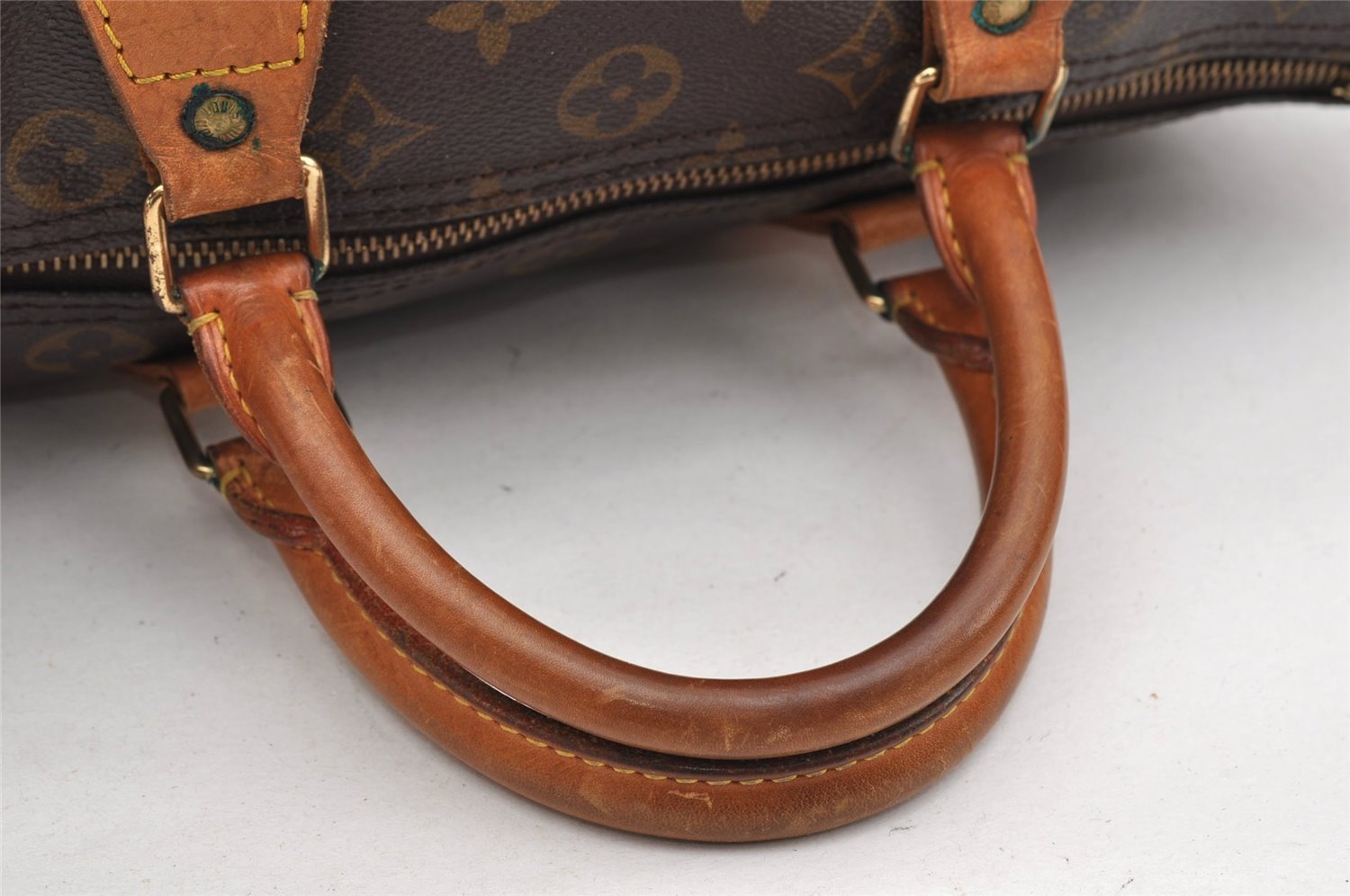 Authentic Louis Vuitton Monogram Speedy 30 Hand Boston Bag M41526 LV Junk K4992