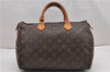 Authentic Louis Vuitton Monogram Speedy 30 Hand Boston Bag M41526 LV Junk K4992