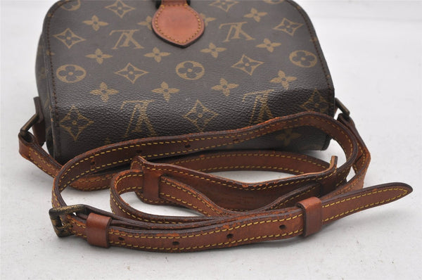 Authentic Louis Vuitton Monogram Saint Cloud MM M51243 Shoulder Cross Bag K4996