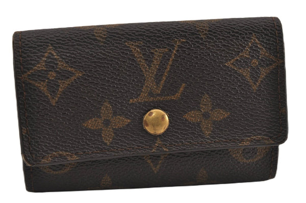 Authentic Louis Vuitton Monogram Multicles 6 Key Case Holder M61285 Pink K5000