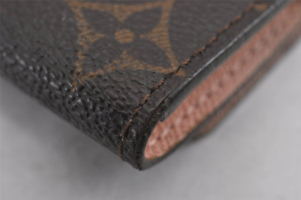 Authentic Louis Vuitton Monogram Multicles 6 Key Case Holder M61285 Pink K5000