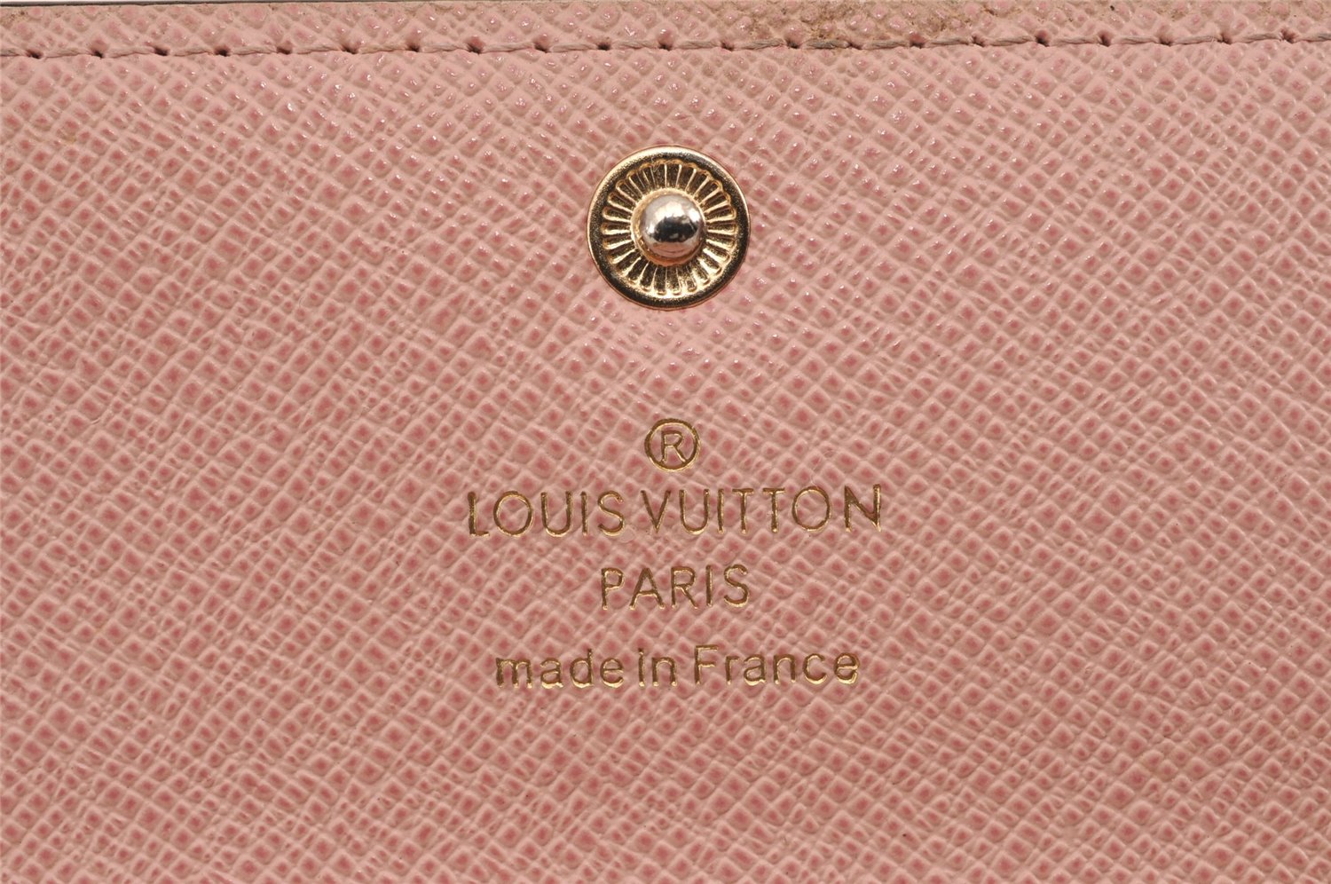 Authentic Louis Vuitton Monogram Multicles 6 Key Case Holder M61285 Pink K5000