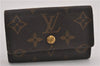 Authentic Louis Vuitton Monogram Multicles 6 Key Case Holder M61285 Pink K5000