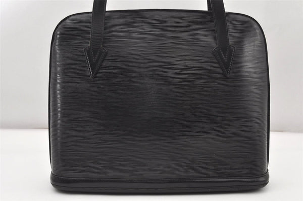 Authentic Louis Vuitton Epi Lussac Shoulder Tote Bag Black M52282 LV K5004