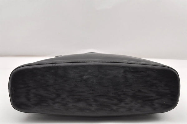 Authentic Louis Vuitton Epi Lussac Shoulder Tote Bag Black M52282 LV K5004