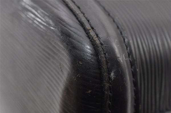 Authentic Louis Vuitton Epi Lussac Shoulder Tote Bag Black M52282 LV K5004