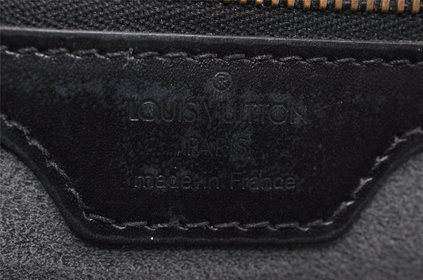 Authentic Louis Vuitton Epi Lussac Shoulder Tote Bag Black M52282 LV K5004