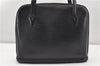 Authentic Louis Vuitton Epi Lussac Shoulder Tote Bag Black M52282 LV K5004