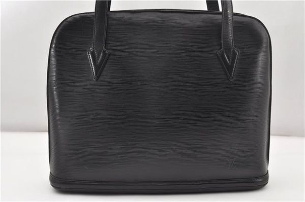 Authentic Louis Vuitton Epi Lussac Shoulder Tote Bag Black M52282 LV K5004