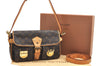 Auth Louis Vuitton Monogram Hudson PM Shoulder Bag Purse M40027 LV Box K5005