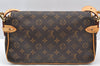 Auth Louis Vuitton Monogram Hudson PM Shoulder Bag Purse M40027 LV Box K5005
