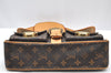 Auth Louis Vuitton Monogram Hudson PM Shoulder Bag Purse M40027 LV Box K5005