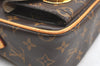 Auth Louis Vuitton Monogram Hudson PM Shoulder Bag Purse M40027 LV Box K5005