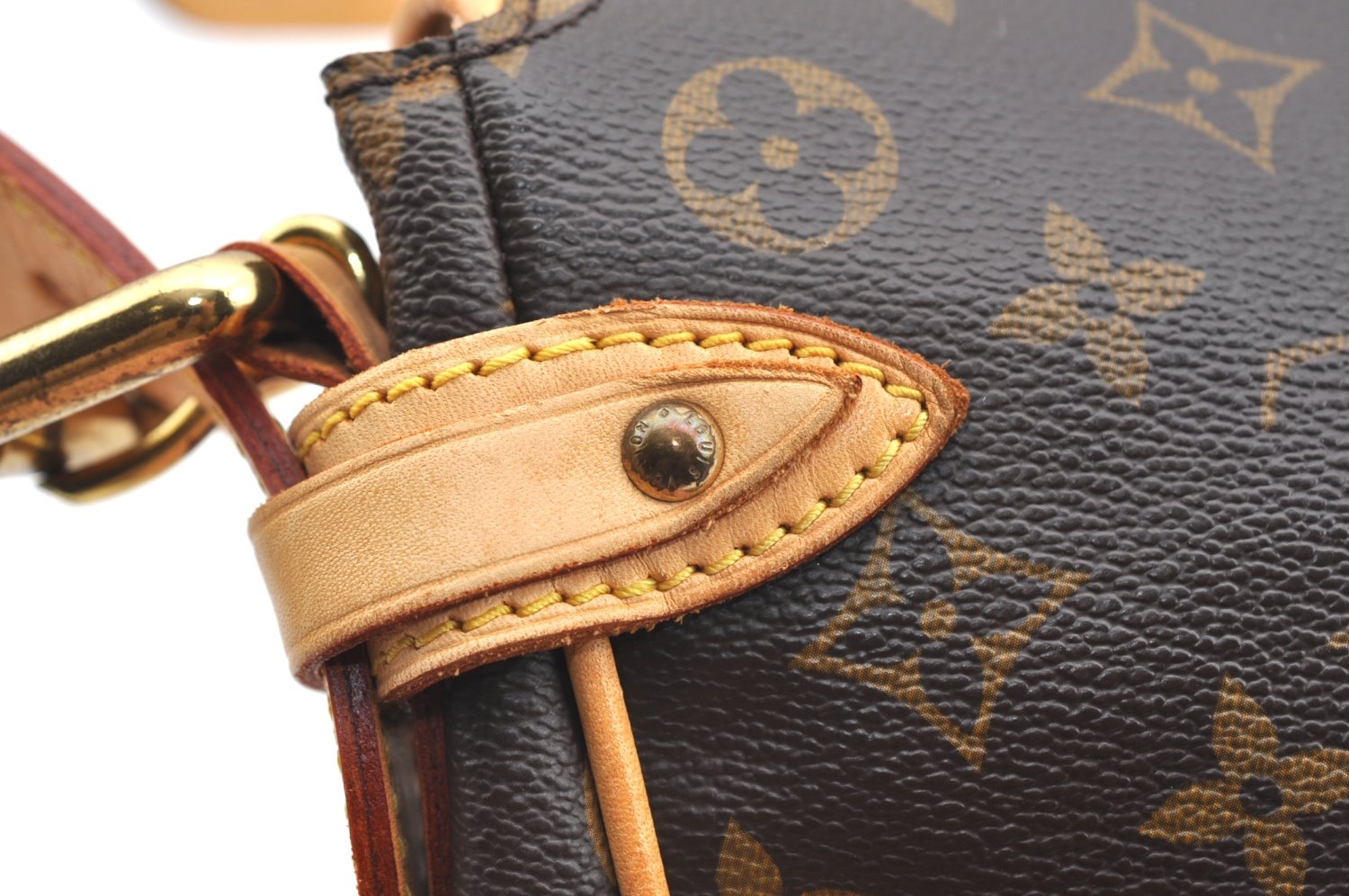 Auth Louis Vuitton Monogram Hudson PM Shoulder Bag Purse M40027 LV Box K5005