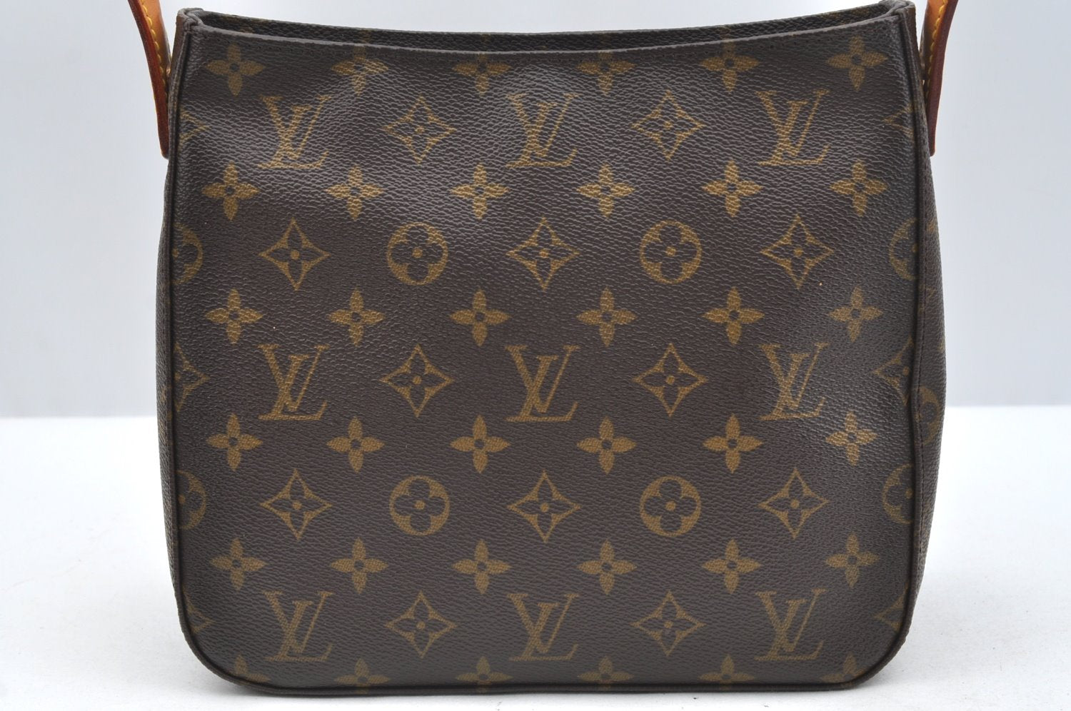 Authentic Louis Vuitton Monogram Looping MM Shoulder Bag M51146 LV Box K5006