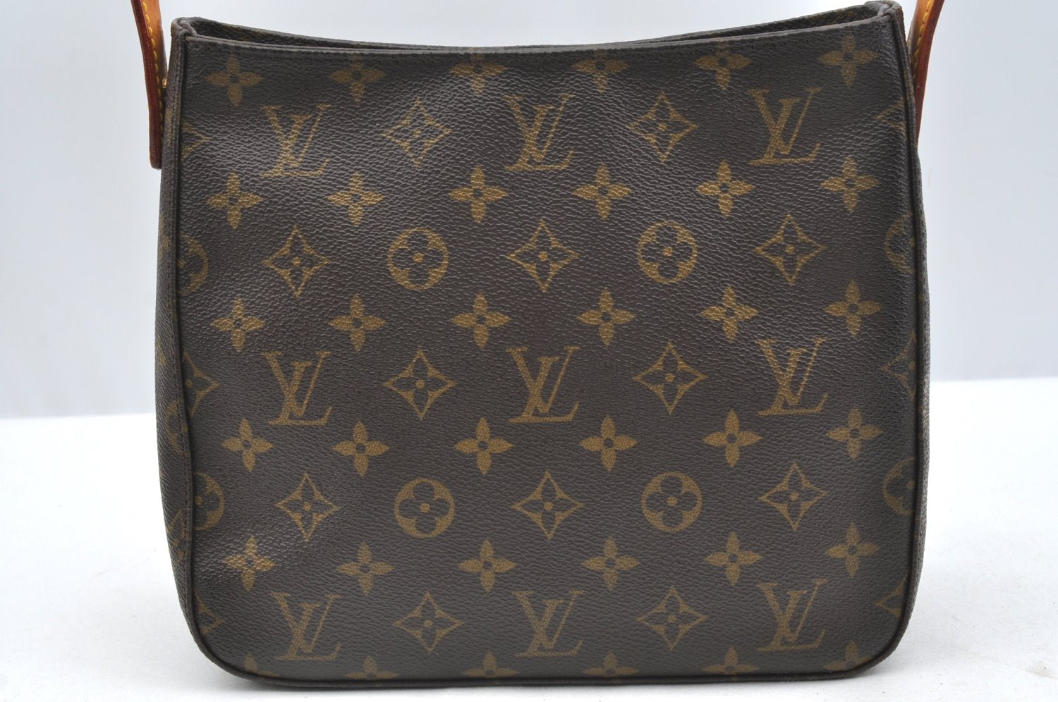 Authentic Louis Vuitton Monogram Looping MM Shoulder Bag M51146 LV Box K5006