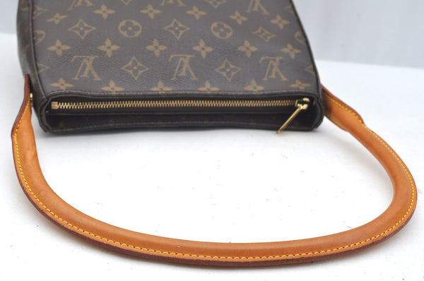 Authentic Louis Vuitton Monogram Looping MM Shoulder Bag M51146 LV Box K5006