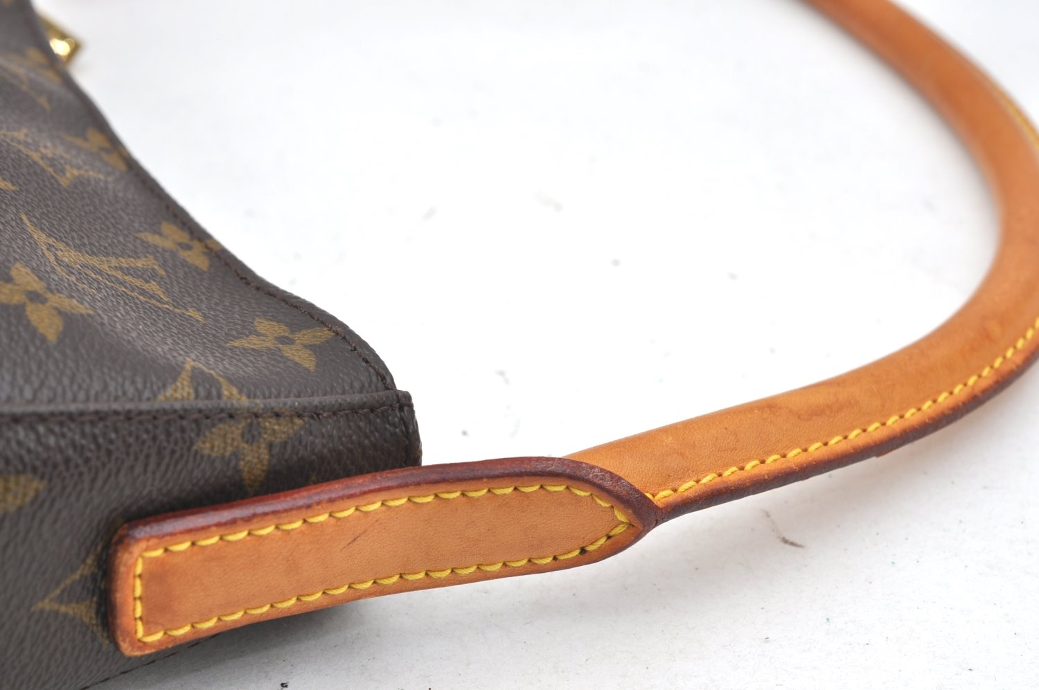 Authentic Louis Vuitton Monogram Looping MM Shoulder Bag M51146 LV Box K5006