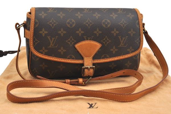 Authentic Louis Vuitton Monogram Sologne Shoulder Cross Body Bag M42250 LV K5007