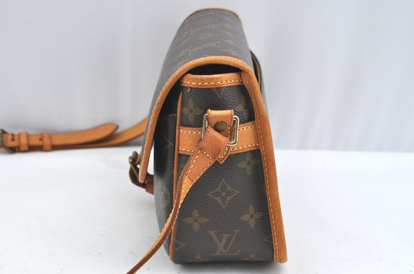 Authentic Louis Vuitton Monogram Sologne Shoulder Cross Body Bag M42250 LV K5007