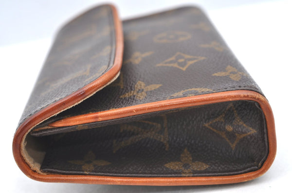 Auth Louis Vuitton Monogram Pochette Florentine Pouch Waist Bag M51855 LV K5009