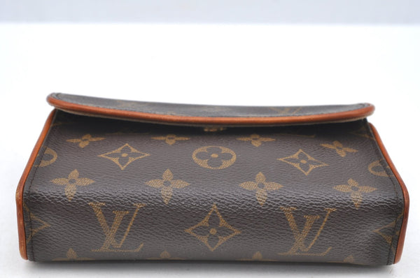 Auth Louis Vuitton Monogram Pochette Florentine Pouch Waist Bag M51855 LV K5009