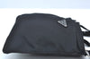 Authentic PRADA Nylon Tessuto Shoulder Cross Body Bag Purse Black K5018