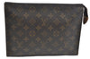 Auth Louis Vuitton Monogram Poche Toilette 26 Cosmetics Pouch Old Model LV K5031