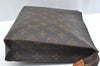 Auth Louis Vuitton Monogram Poche Toilette 26 Cosmetics Pouch Old Model LV K5031
