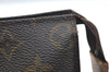 Auth Louis Vuitton Monogram Poche Toilette 26 Cosmetics Pouch Old Model LV K5031