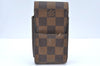 Authentic Louis Vuitton Damier Etui Cigarette Case N63024 LV K5033