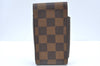 Authentic Louis Vuitton Damier Etui Cigarette Case N63024 LV K5033