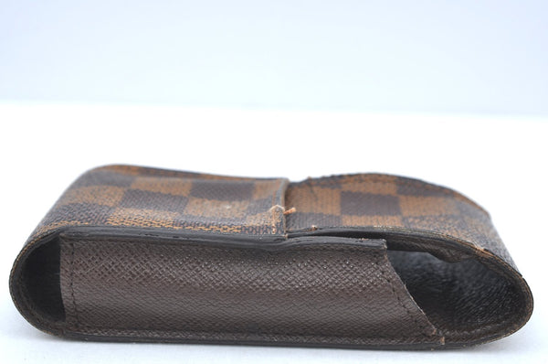 Authentic Louis Vuitton Damier Etui Cigarette Case N63024 LV K5033