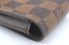 Authentic Louis Vuitton Damier Etui Cigarette Case N63024 LV K5033
