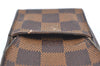 Authentic Louis Vuitton Damier Etui Cigarette Case N63024 LV K5033