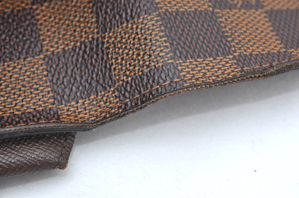 Authentic Louis Vuitton Damier Etui Cigarette Case N63024 LV K5033