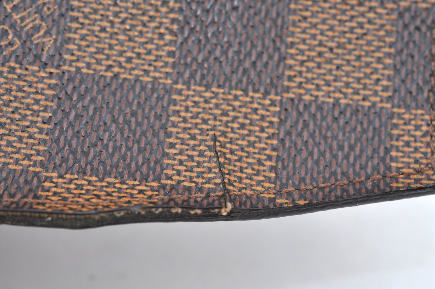 Authentic Louis Vuitton Damier Etui Cigarette Case N63024 LV K5033