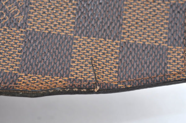 Authentic Louis Vuitton Damier Etui Cigarette Case N63024 LV K5033