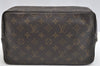 Auth Louis Vuitton Monogram Trousse Toilette 28 Clutch Bag M47522 LV Junk K5039